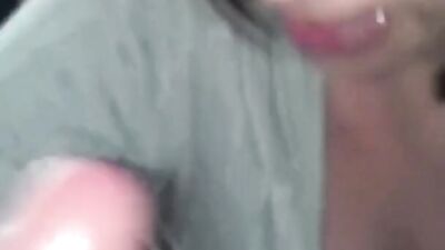 Amateur wife is filmed by her husband while sucking off his stiff rod