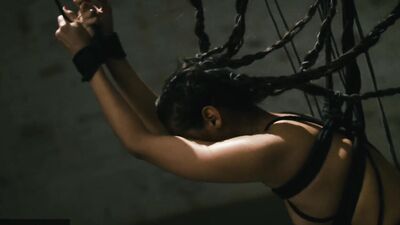 A very intense banging between a slave girl and her randy master