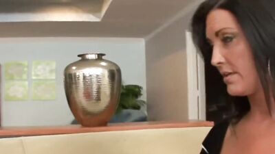 Young daughter and her stepmom are locked in a position 69