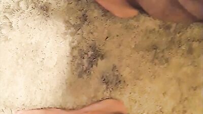 Amateur fellow with a massive dong is making home videos of his manhood