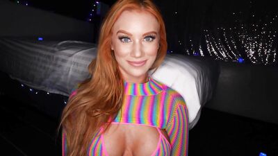 Big ass redhead is a master when it comes to giving oral pleasure