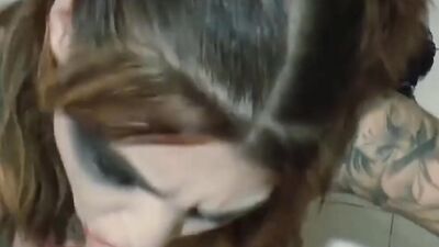 Two teens are having sex in a couple of positions before the explosive finale