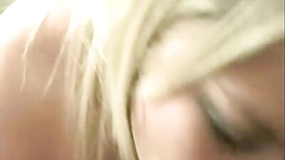 Blonde minx is filling her mouth with a BBC in this amateur flick