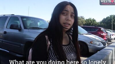 Amateur harlot is asked to get naked and play with a pink sex toy