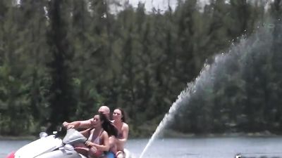 Mofos - Hot Threesome on the Seadoo