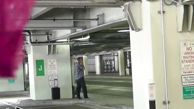 BANGBUS - Asian Teen Alina Li can't Drive, but she can Ride A Dick