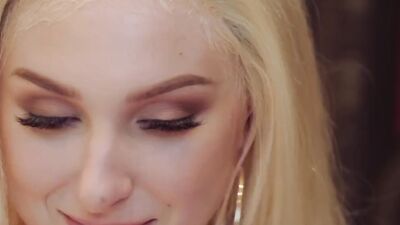 Brunette and blonde are choking on two BBC before getting their cunnies stuffed