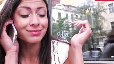 Adorable Latina minx is getting stuffed by a doctor in his office