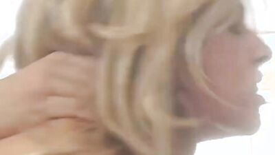 Big ass blonde is getting sodomized by a horny inked stud