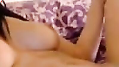 Amateur cooze with perfect tits is playing with her big dildo