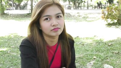 Asian sweetheart is picked up in public and asked to give a blowjob