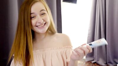 Teen cooze is having a bisexual threesome with her stepbro and his girlfriend