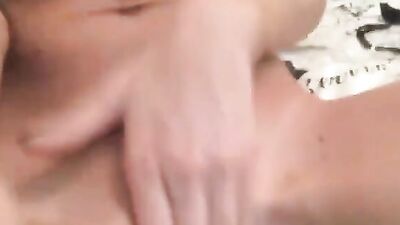 Amateur redhead is using a couple of sex toys on her twat for masturbation