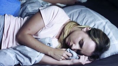 Perverted daddy needs some love from his daughter's best lady friend