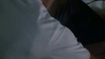 Romantic lovemaking scene between a busty blonde model Erika Eleniak and her partner