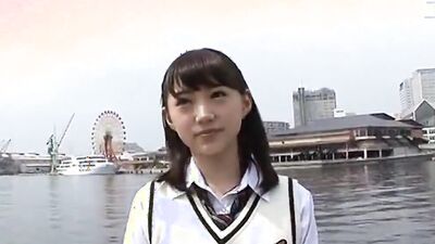 POV Japanese schoolgirl is picked up in public by a stranger and lured into sex
