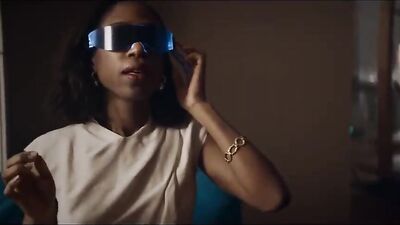 Neon softcore feature involving VR, interracial intimacy, and lesbian love