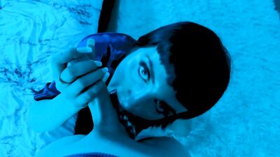 After a quick pussy rubbing, amateur minx treated her lover with a POV blowjob