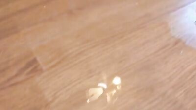 Using sex toys on her pussy makes this amateur cooze squirt showers