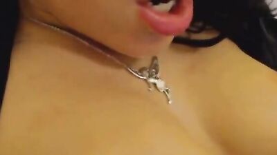 Smoking hot solo MILF rubs and stuffs her juicy muff with a sex toy