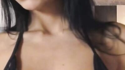 Hot amateur sweetheart is about to dive into the world of solo masturbation