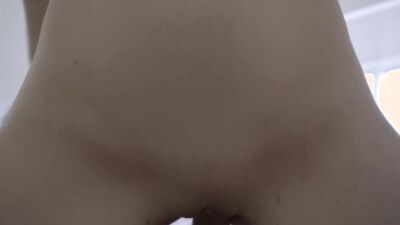Gorgeous girlfriend is waking up her lover with a gentle POV blowjob every morning