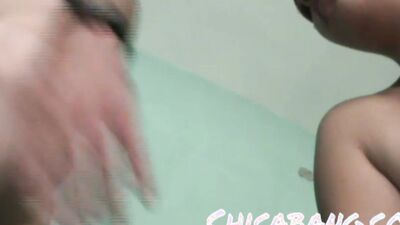 THick ass amateur slut is filmed POV way while sexually pleasuring her partner