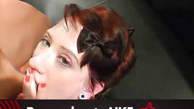 Little Linda the Sex Kitty gets her Pretty Face Cum Covered - GGG