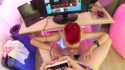 POV punkish amateur cooze is capable of giving phenomenal cock sucking treatments