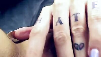 Inked amateur minx has a delicious pink pussy that tastes phenomenal
