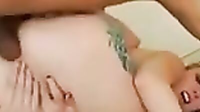 A very kinky anal pounding for a slutty blonde in a bathroom