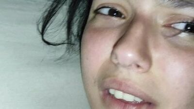 Close-up on the moist private parts of an amateur cooze while she's viciously banged