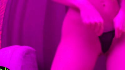 Pink video of an amateur girl teasing her fans while wearing sexy panties