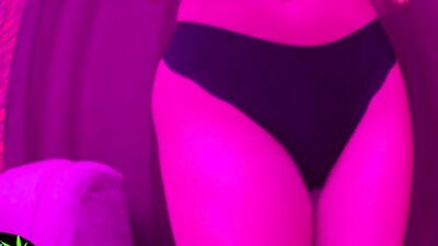 Pink video of an amateur girl teasing her fans while wearing sexy panties