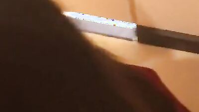 POV cock sucking and pussy stuffing with a depraved Asian chick