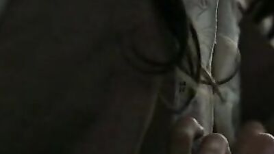 Woman in bandages enjoys sensual lesbian love with her lady friend