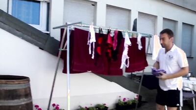 Horny gentleman adores banging his young housemaid when wife is not home