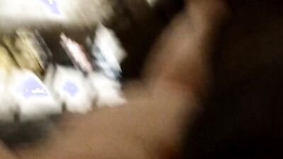POV amateur BBW is gently treating the boyfriend's prick with a blowjob