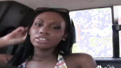 Mahlia Milian Sucks Off A Dude She Just Met