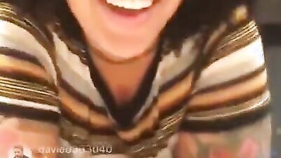 X0pinkprincess Naked on Instagram Live