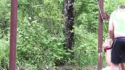 Have you ever seen a Girl Chained up on a Hunting Cabin Deer Pole ?